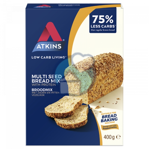 Atkins Multi Seed Bread Mix Broodmix 400 gram