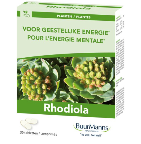 Buurmanns Rhodiola 30 tabletten