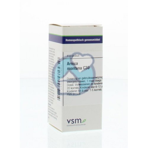 VSM Enkelvoudige Homeopathie Arnica Montana C30 4 gram globuli