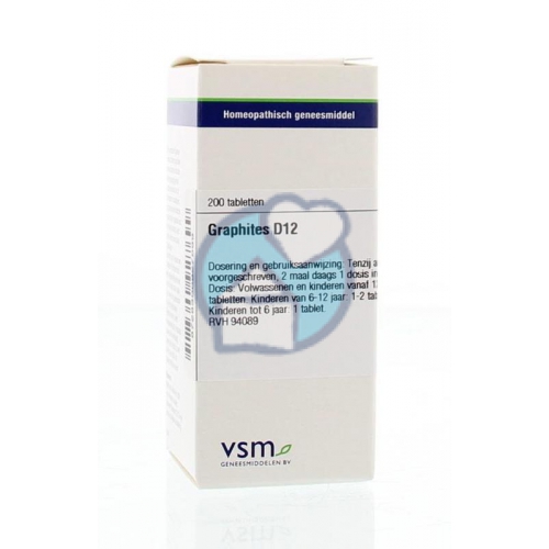 VSM Enkelvoudige Homeopathie Graphites D12