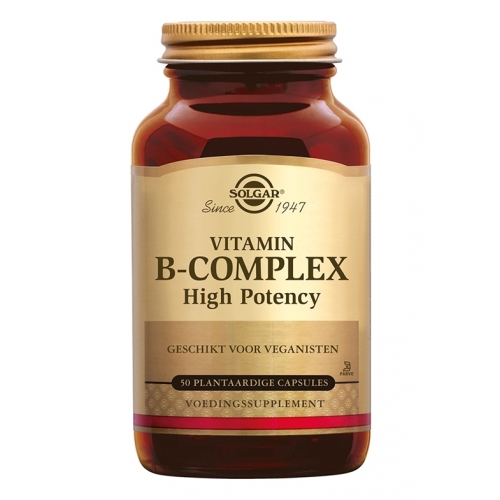 50 capsules Solgar Vitamine B-Complex High Potency