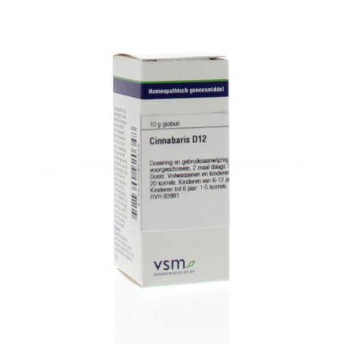 VSM Enkelvoudige Homeopathie Cinnabaris D12