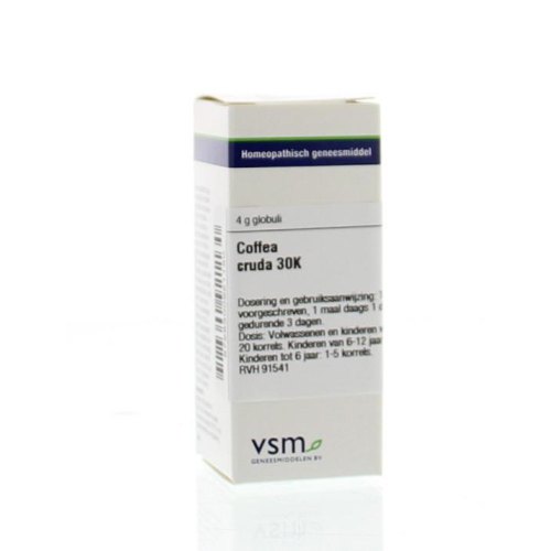 VSM Enkelvoudige Homeopathie Coffea Cruda 30K