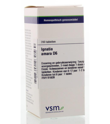 VSM Enkelvoudige Homeopathie Ignatia Amara D6