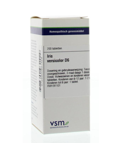 VSM Enkelvoudige Homeopathie Iris Versicolor D6