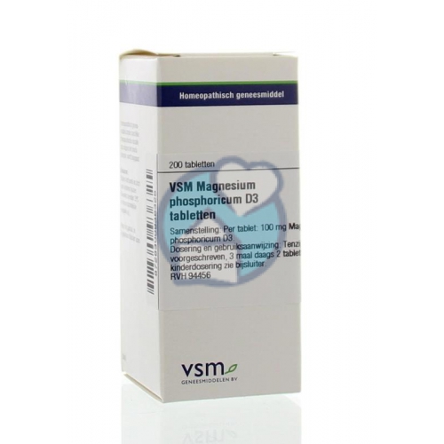 VSM Enkelvoudige Homeopathie Magnesium Phosphoricum D3