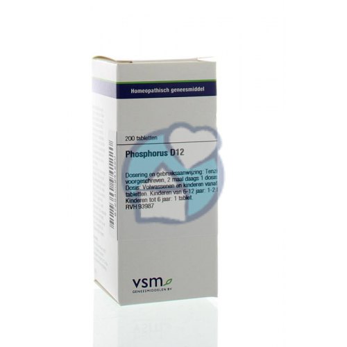 VSM Enkelvoudige Homeopathie Phosphorus D12