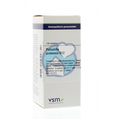  VSM Enkelvoudige Homeopathie Pulsatilla Pratensis D12