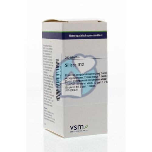 VSM Enkelvoudige Homeopathie Silicea D12