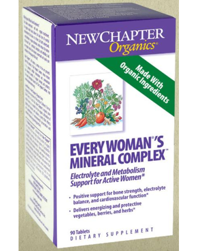 NewChapter Every Womans Mineral Complex 90 tablets
