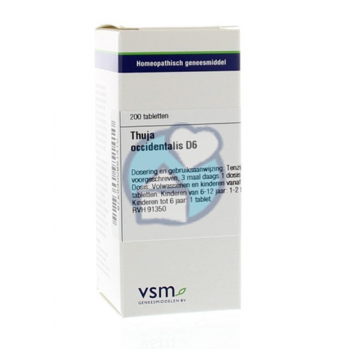  VSM Enkelvoudige Homeopathie Thuja Occidentalis D6