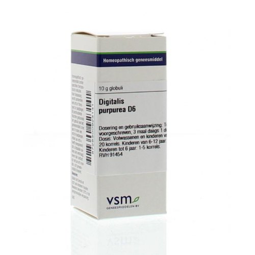 VSM Enkelvoudige Homeopathie Digitalis Purpurea D6