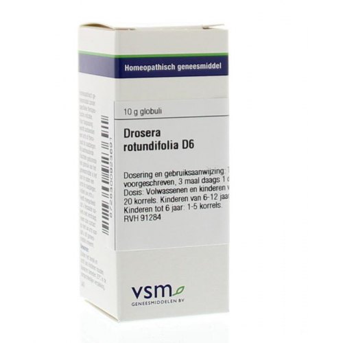 VSM Enkelvoudige Homeopathie Drosera Rotundifolia D6