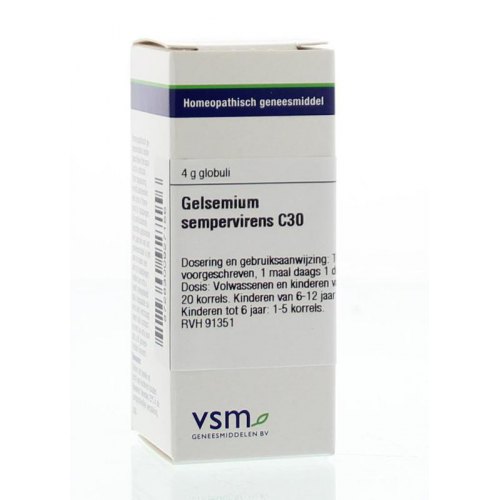 VSM Enkelvoudige Homeopathie Gelsemium Sempervirens C30