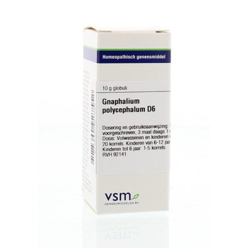  VSM Enkelvoudige Homeopathie Gnaphalium Polycephalum D6