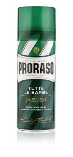 Proraso Scheerschuim Mousse Eucalyptus en Menthol