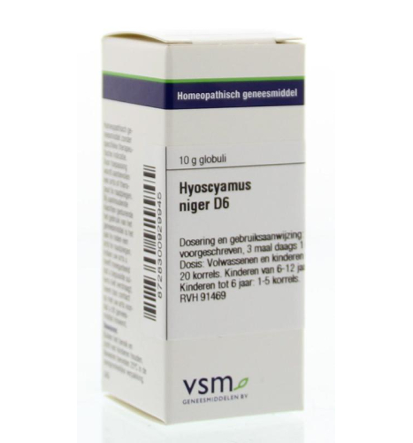 VSM Enkelvoudige Homeopathie Hyoscyamus Niger D6