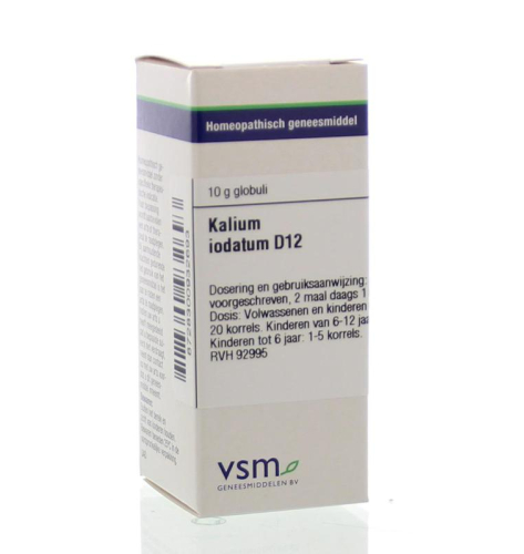 VSM Enkelvoudige Homeopathie Kalium Iodatum D12