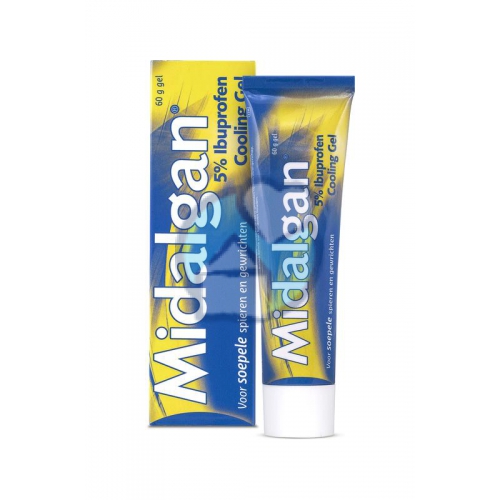 Midalgan Cooling Gel 5% Ibuprofen 60 Gramm
