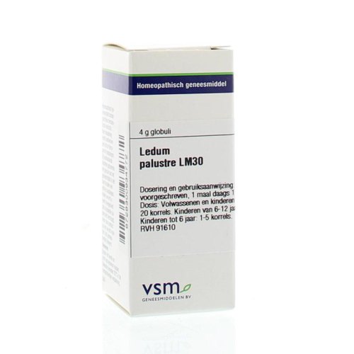 VSM Enkelvoudige Homeopathie Ledum Palustre Lm30