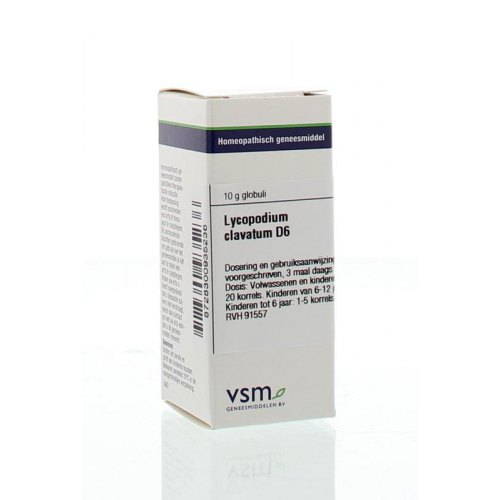 VSM Enkelvoudige Homeopathie Lycopodium Clavatum D6
