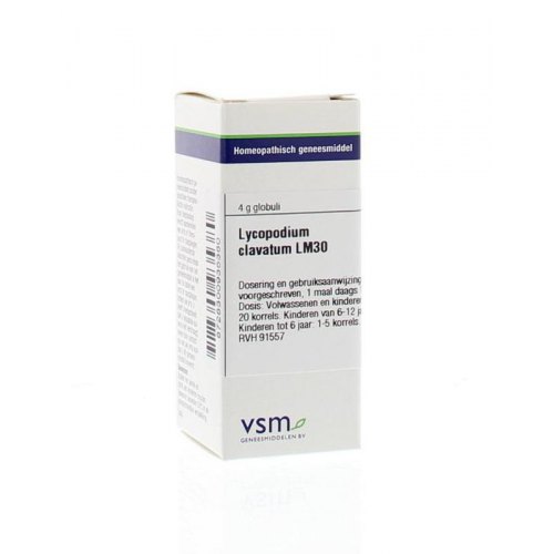 VSM Enkelvoudige Homeopathie Lycopodium Clavatum LM30