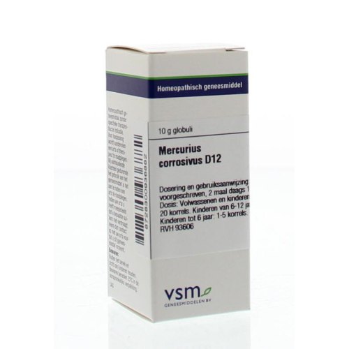 VSM Enkelvoudige Homeopathie Mercurius Corrosivus D12