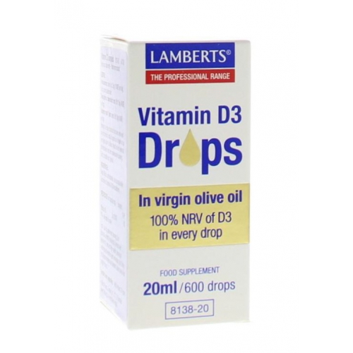 Lamberts Vitamine D3 Druppels