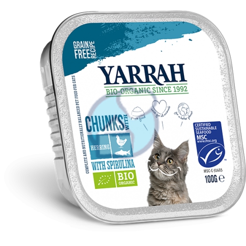 kattenvoer-chunks-met-vis-biologisch-yarrah-100-gram