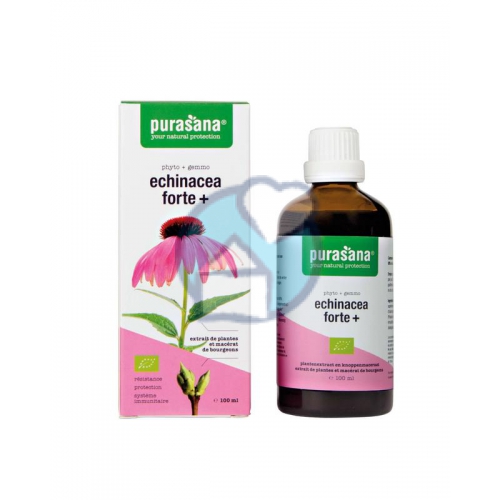 100 Ml Purasana Echinacea Forte+ Biologisch