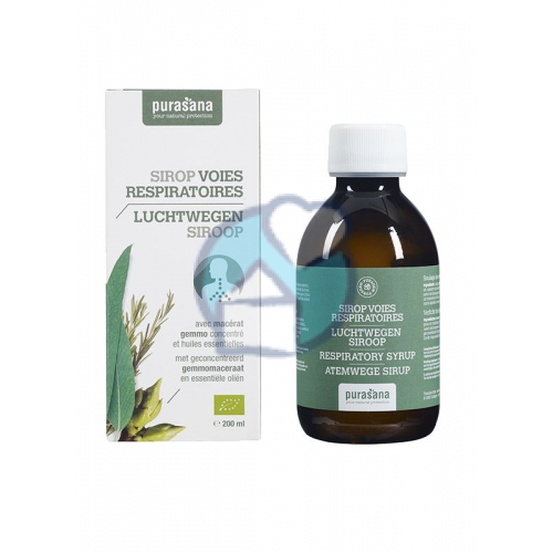 200 Ml Purasana Luchtwegen Siroop Biologisch