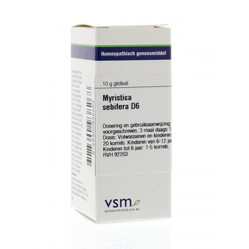  VSM Enkelvoudige Homeopathie Myristica Sebifera D6