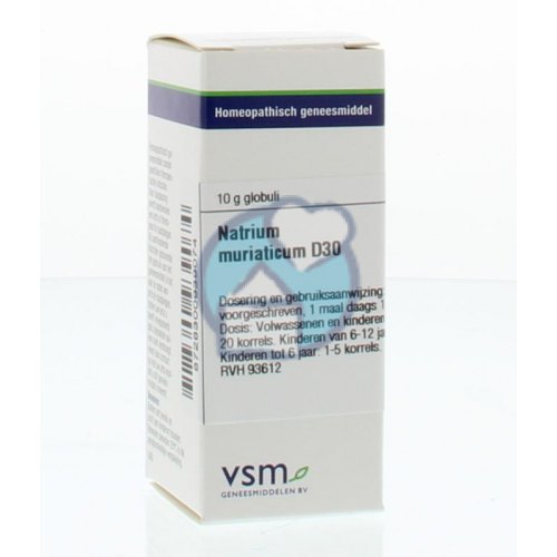 VSM Enkelvoudige Homeopathie Natrium Muriaticum D30