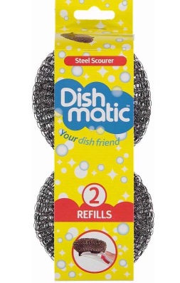 Dishmatic Afwasborstel Navullingen Staalborstel 2 Stücke