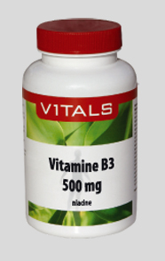 Vitals Vitamine B3 500mg Niacine 50 capsules