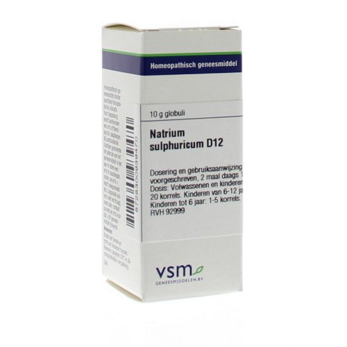 VSM Enkelvoudige Homeopathie Natrium Sulphuricum D12
