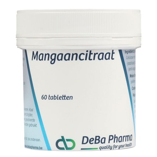 60 Tabletten DeBa Pharma Mangaancitraat