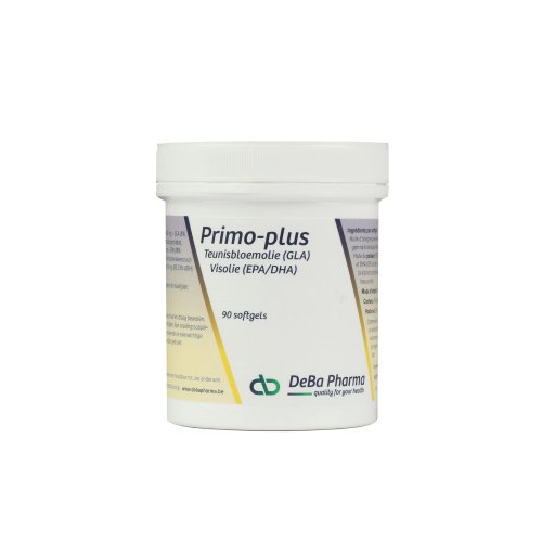 90 Softgels DeBa Pharma Primo-Plus Teunisbloemolie Visolie