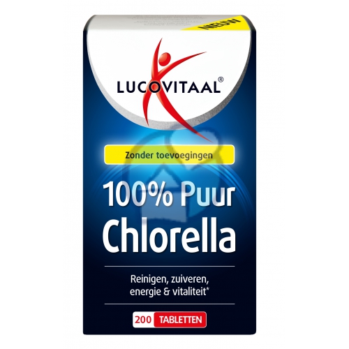 200 Tabletten Lucovitaal 100% Puur Chlorella