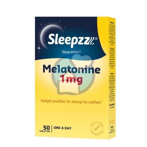 Shiepz Melatonine 1 mg 50 tabletten