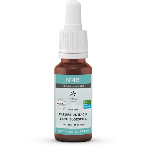 20 ml Lemon Pharma No. 45 Bach Bloesems Slank Biologisch