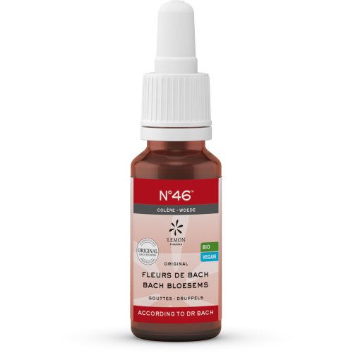 20 ml Lemon Pharma No. 46 Bach Bloesems Boosheid Biologisch