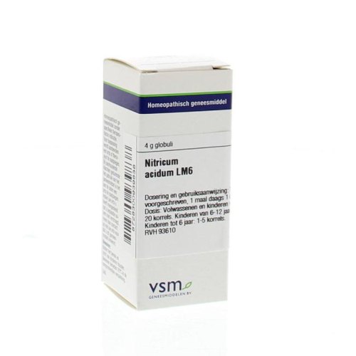 VSM Enkelvoudige Homeopathie Nitricum Acidum Lm6