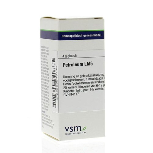  VSM Enkelvoudige Homeopathie Petroleum Lm6