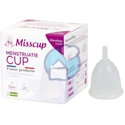 Misscup Menstruatie Cup Kleurloos Klein 1 Stücke