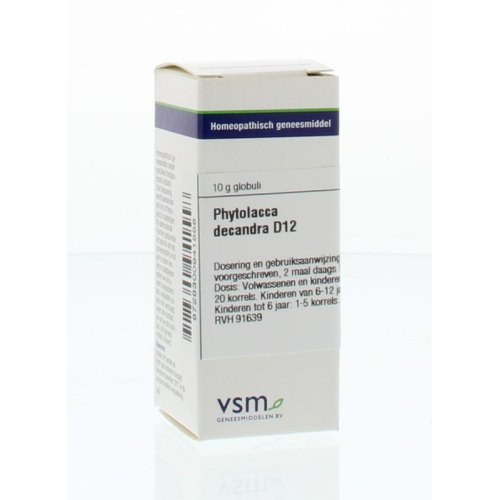 VSM Enkelvoudige Homeopathie Phytolacca Decandra D12