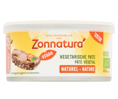 Zonnatura Vegetarische Pate Naturel Biologisch