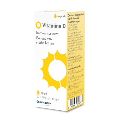 Metagenics Vitamine D Druppels 200 IU / 5 mcg