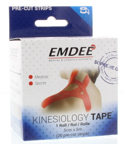 Emdee Kinesiology Tape Rood