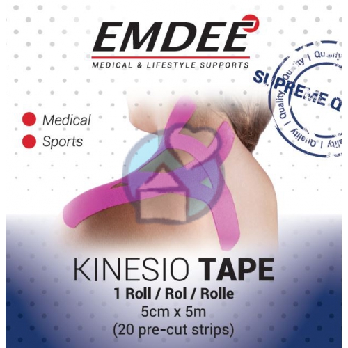 Emdee Kinesiology Tape Roze